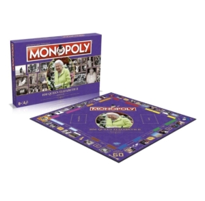 HM Queen Elizabeth II Monopoly in the group CDON - Exporterade Artiklar_Manuellt / Merch_CDON_exporterade at Bengans Skivbutik AB (4301606)
