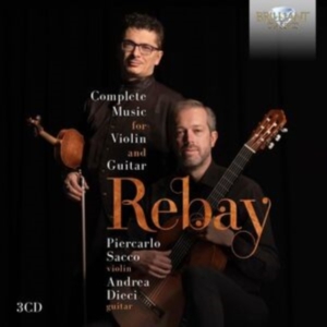 Rebay Ferdinand - Complete Music For Violin & Guitar in the group Externt_Lager /  at Bengans Skivbutik AB (4302032)