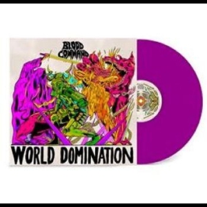 Blood Command - World Domination (Violet Vinyl) in the group OUR PICKS / Best Album 2023 / Årsbästa 23 Viktor L at Bengans Skivbutik AB (4302061)