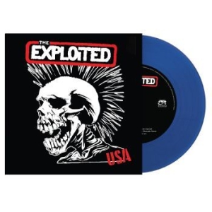 Exploited The - Usa (Blue Vinyl) in the group Minishops / The Exploited at Bengans Skivbutik AB (4302091)