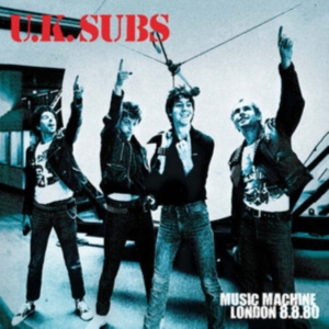 Uk Subs - Music Machine London 8/8/80 (Blue V in the group VINYL / Hårdrock at Bengans Skivbutik AB (4302117)