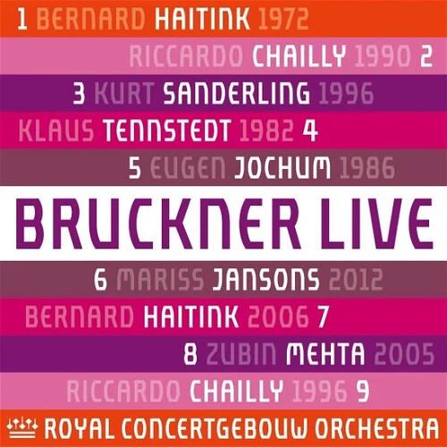 Royal Concertgebouw Orchestra - Bruckner: Symphonies Nos. 1-9 in the group CD / Klassiskt at Bengans Skivbutik AB (4302222)