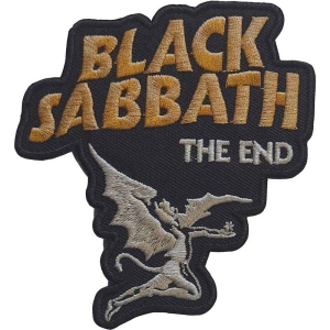 Black Sabbath - The End Woven Patch in the group MERCHANDISE / Patch / Heavy Metal at Bengans Skivbutik AB (4302335)
