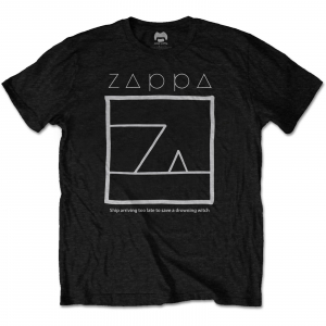 Frank Zappa - Drowning Witch (Small) Unisex Black T-Shirt in the group OTHER / BW-T-shirts at Bengans Skivbutik AB (4302856)