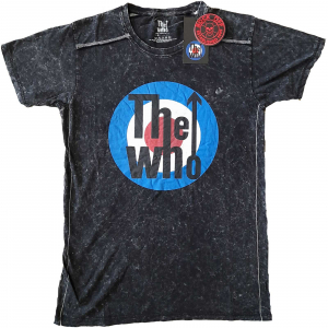 The Who - Target Logo Wash Collection (Large) Unisex T-Shirt in the group OTHER / BW-T-shirts at Bengans Skivbutik AB (4302870)