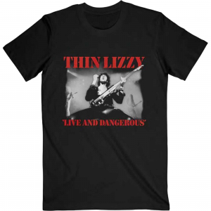 Thin Lizzy - Live & Dangerous (X-Large) Unisex T-Shirt in the group MERCH / T-Shirt / Summer T-shirt 23 at Bengans Skivbutik AB (4302923)