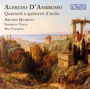 D'ambrosio Alfredo - Quartetti E Quintetti D'archi in the group Externt_Lager /  at Bengans Skivbutik AB (4303056)