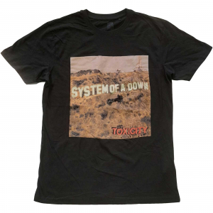 System Of A Down - Toxicity (Small) Unisex T-Shirt i gruppen MERCH / T-Shirt / Sommar T-shirt 23 hos Bengans Skivbutik AB (4303339)