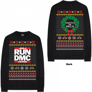 Run DMC - Holiday (Large) Unisex Back Print Sweatshirt in the group OUR PICKS / Recommended T-shirts at Bengans Skivbutik AB (4303380)