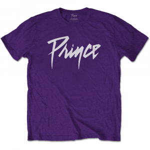 Prince - Logo (Small) Unisex Purple T-Shirt i gruppen ÖVRIGT / Merchandise hos Bengans Skivbutik AB (4303390)