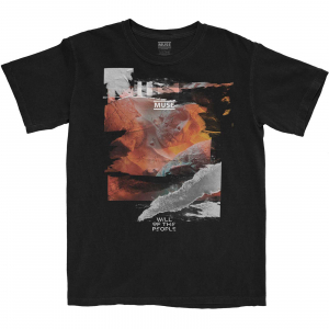 Muse - Will Of The People (X-Large) Unisex Black T-Shirt i gruppen MERCH / T-Shirt / Sommar T-shirt 23 hos Bengans Skivbutik AB (4303444)