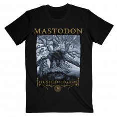 Mastodon - Hushed & Grim (Medium) Unisex T-Shirt in the group MERCH / T-Shirt / Summer T-shirt 23 at Bengans Skivbutik AB (4304036)