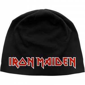 Iron Maiden - Logo Beanie Hat in the group OTHER / Merch CDON 2306 at Bengans Skivbutik AB (4304058)