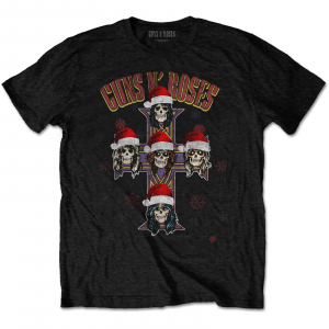 Guns N' Roses - Appetite Christmas (Large) Unisex T-Shirt i gruppen MERCH / T-Shirt / Sommar T-shirt 23 hos Bengans Skivbutik AB (4304070)