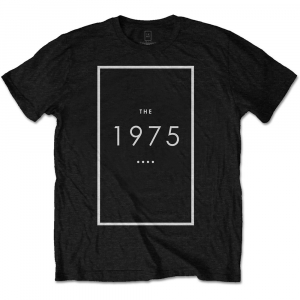 The 1975 - Original Logo (Large) Unisex T-Shirt in the group OTHER / BW-T-shirts at Bengans Skivbutik AB (4304148)