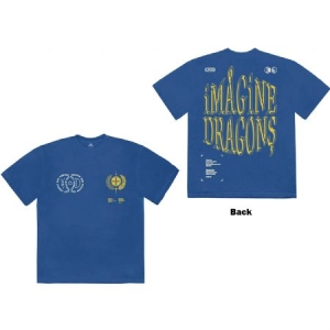 Imagine Dragons - Imagine Dragons Unisex T_shirt : Lyrics (B (S) in the group OTHER / -Start Tshirt at Bengans Skivbutik AB (4307106)