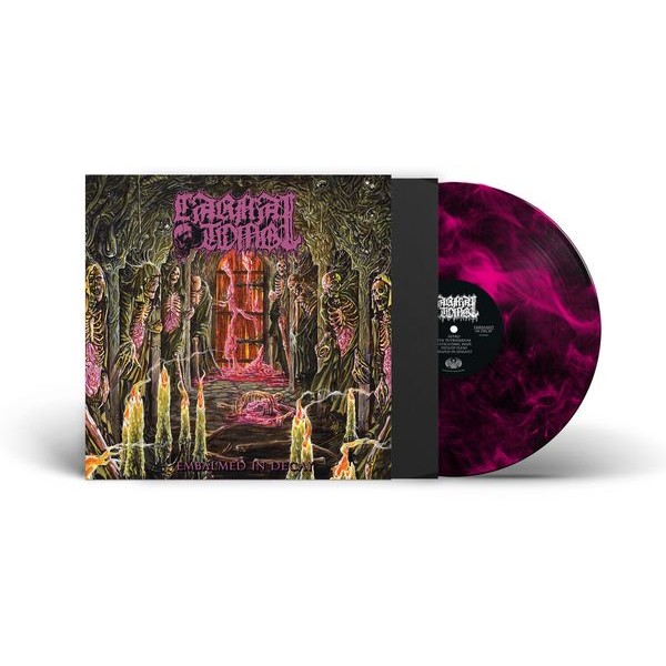 Carnal Tomb - Embalmed In Decay (Magenta Marbled in the group VINYL / Hårdrock/ Heavy metal at Bengans Skivbutik AB (4308279)