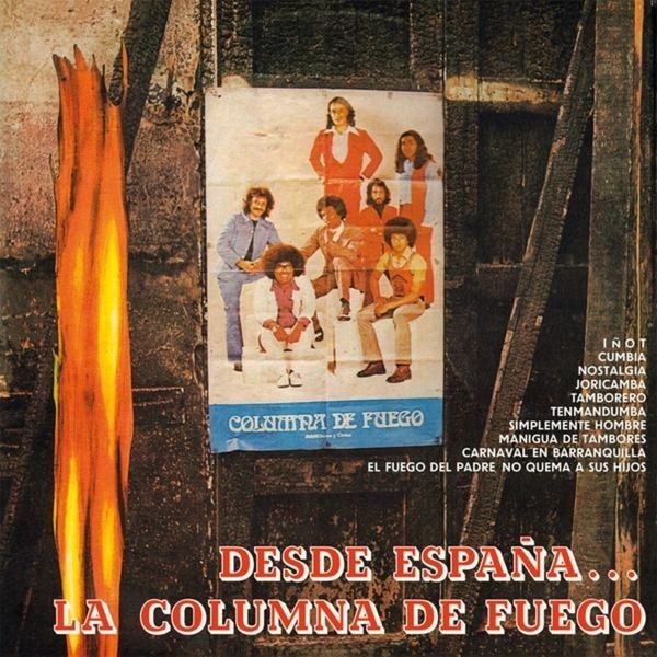 La Columna De Fuego - Desde Espana La Columna De Fuego in the group VINYL / Pop at Bengans Skivbutik AB (4308530)