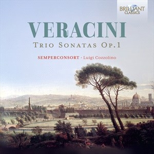 Veracini Antonio - Trio Sonatas, Op. 1 in the group Externt_Lager /  at Bengans Skivbutik AB (4309169)