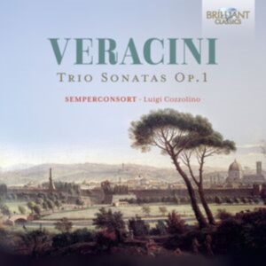 Veracini Antonio - Trio Sonatas, Op. 1 in the group Externt_Lager / at Bengans Skivbutik AB (4309169)