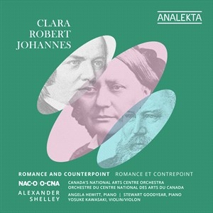 Johannes Brahms Stewart Goodyear - Clara, Robert, Johannes - Romance & in the group Externt_Lager /  at Bengans Skivbutik AB (4309324)
