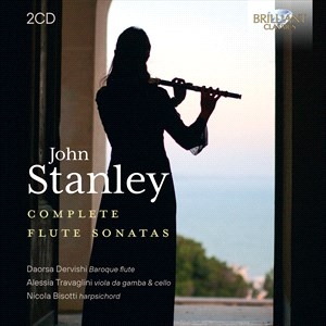 Stanley John - Complete Flute Sonatas in the group Externt_Lager /  at Bengans Skivbutik AB (4309334)