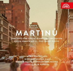 Martinu Bohuslav - Concerto For Violin & Piano Violin in the group Externt_Lager /  at Bengans Skivbutik AB (4309992)