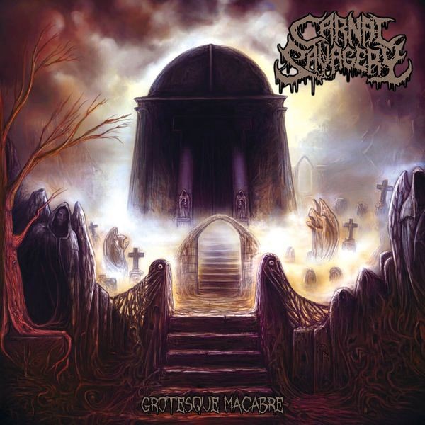 Carnal Savagery - GROTESQUE MACABRE in the group CD / Hårdrock/ Heavy metal at Bengans Skivbutik AB (4312386)