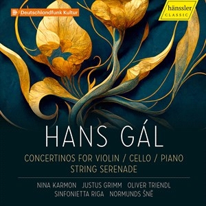 Gal Hans - Concertinos For Violin, Cello, Pian in the group Externt_Lager /  at Bengans Skivbutik AB (4312415)