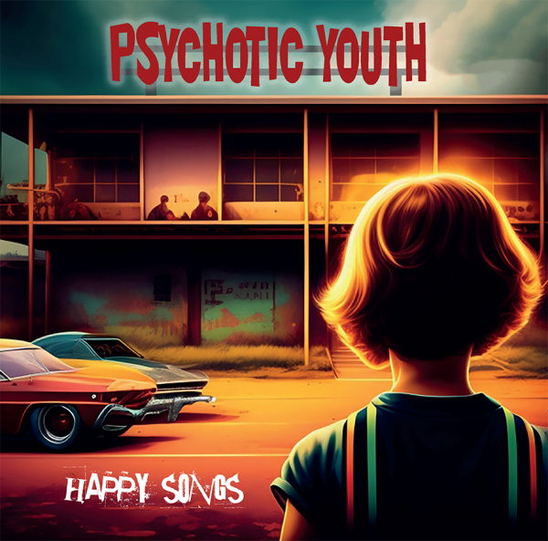 Psychotic Youth – Happy Songs (Clear Orange Vinyl LP) in the group VINYL / Pop at Bengans Skivbutik AB (4312531)