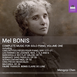 Bonis Melanie - Complete Music For Solo Piano, Vol. in the group Externt_Lager /  at Bengans Skivbutik AB (4312622)