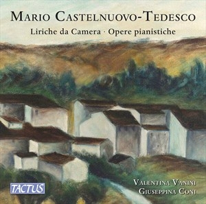 Castelnuovo-Tedesco Mario - Liriche Da Camera Opere Pianistich in the group Externt_Lager /  at Bengans Skivbutik AB (4312629)