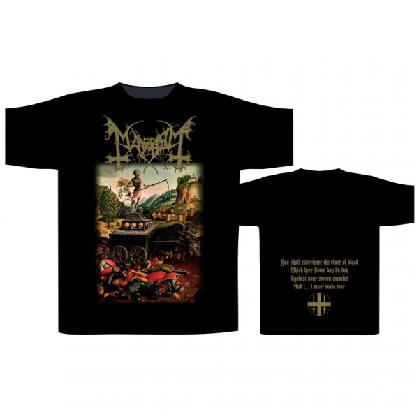 Mayhem - T/S River Of Blood (L) in the group MERCH / Clothing / T-shirts at Bengans Skivbutik AB (4313273)