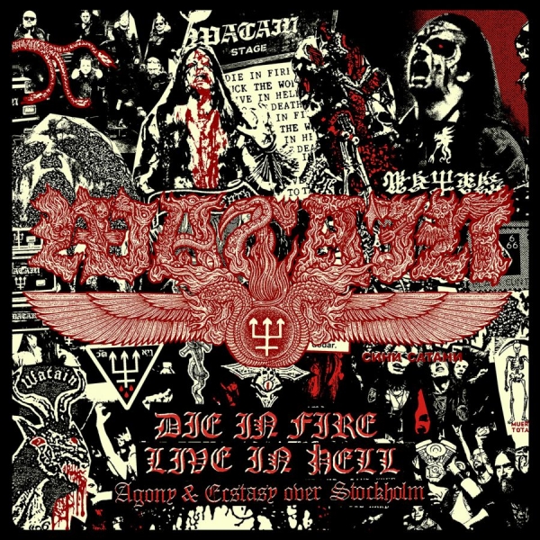 Watain - Die In Fire - Live In Hell in the group CD / Hårdrock/ Heavy metal at Bengans Skivbutik AB (4314368)