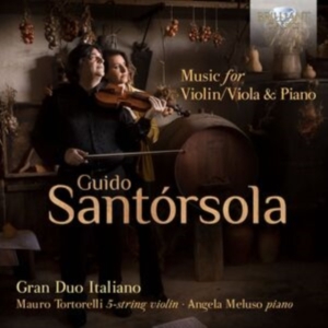 Santorsola Guido - Music For Violin/Viola & Piano in the group Externt_Lager / at Bengans Skivbutik AB (4314584)