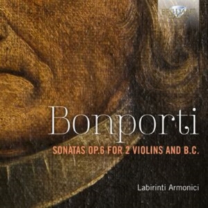 Bonporti Francesco - Sonatas, Op. 6 For 2 Violins & B.C. in the group Externt_Lager /  at Bengans Skivbutik AB (4314586)