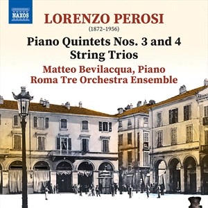 Perosi Lorenzo - Piano Quintets Nos. 3-4 String Tri in the group Externt_Lager /  at Bengans Skivbutik AB (4314811)