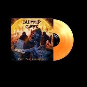 Blessed Curse - Pray For Armageddon (Orange Vinyl L in the group VINYL / Hårdrock/ Heavy metal at Bengans Skivbutik AB (4315593)