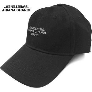 Ariana Grande - Sweetener 2 Bl Baseball C in the group MERCHANDISE / Cap / Pop-Rock at Bengans Skivbutik AB (4321865)