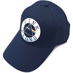 Pink Floyd - Circle Logo Navy Baseball C in the group MERCHANDISE / Accessoarer / Pop-Rock at Bengans Skivbutik AB (4321894)
