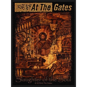 At The Gates - Slaughter Of The Soul Standard Patch in the group MERCHANDISE / Patch / Heavy Metal at Bengans Skivbutik AB (4324161)