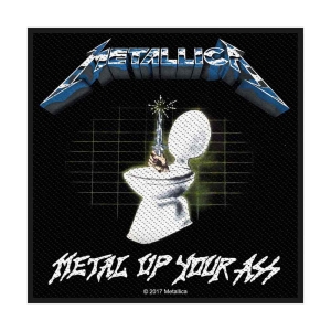 Metallica - Metal Up Your Ass Standard Patch in the group MERCHANDISE / Patch / Heavy Metal at Bengans Skivbutik AB (4324169)