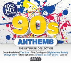 Various artists - 90s Anthems (5CD) in the group OTHER / -Start WS (BW) at Bengans Skivbutik AB (4324557)
