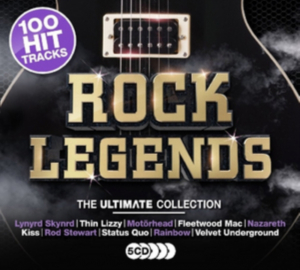 Various artists - Rock Legends (5CD) in the group CD / Hårdrock at Bengans Skivbutik AB (4324566)