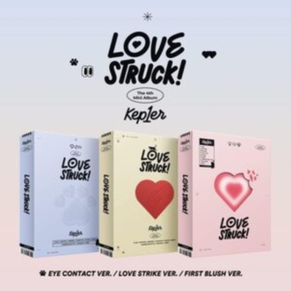 Kep1er - 4th Mini (LOVESTRUCK!) (FIRST BLUSH ver. in the group CD / K-Pop at Bengans Skivbutik AB (4342621)