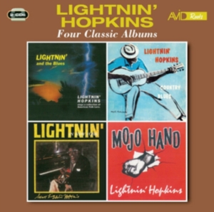 Lightnin Hopkins - Four classic albums in the group CD / Jazz at Bengans Skivbutik AB (4345322)