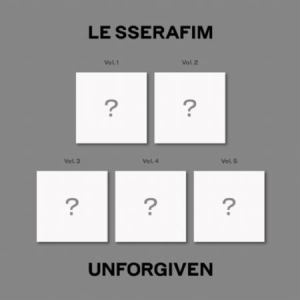 LE SSERAFIM - 1st Studio Album (UNFORGIVEN) (COMPACT ver.) Random Ver. i gruppen Minishops / K-Pop Minishops / LE SSERAFIM hos Bengans Skivbutik AB (4347892)