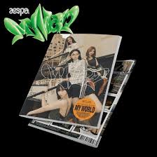 Aespa - 3rd Mini Album (MY WORLD) (Tabloid Ver.) i gruppen Minishops / K-Pop Minishops / Aespa hos Bengans Skivbutik AB (4355411)