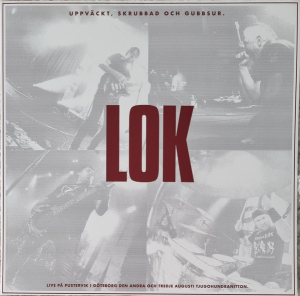 Lok - Uppväckt, Skrubbad och Gubbsur (Black Vinyl LP) in the group OTHER / Övrigt /  at Bengans Skivbutik AB (4355638)