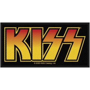 Kiss - Logo Standard Patch in the group MERCHANDISE / Patch / Heavy Metal at Bengans Skivbutik AB (4359319)